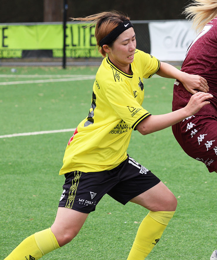 Heidelberg United FCでプレーする宮田あすか選手