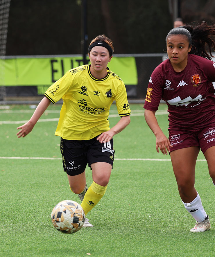 Heidelberg United FCでプレーする宮田あすか選手