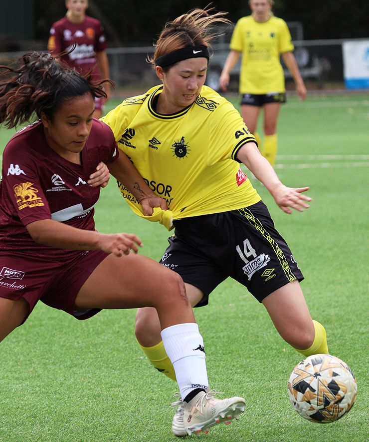 Heidelberg United FCでプレーする宮田あすか選手