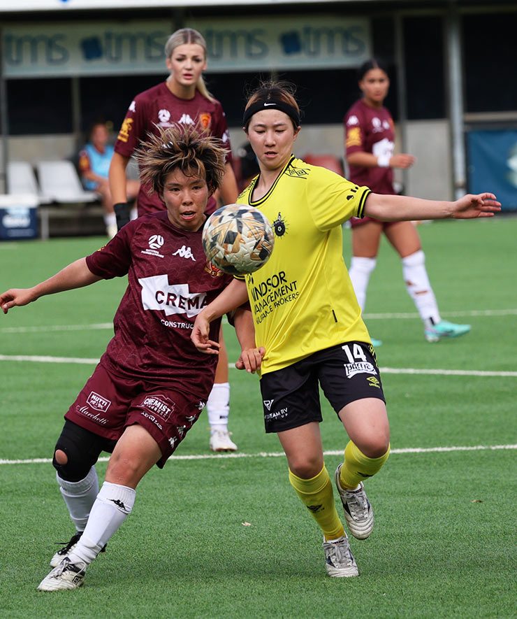 Heidelberg United FCでプレーする宮田あすか選手