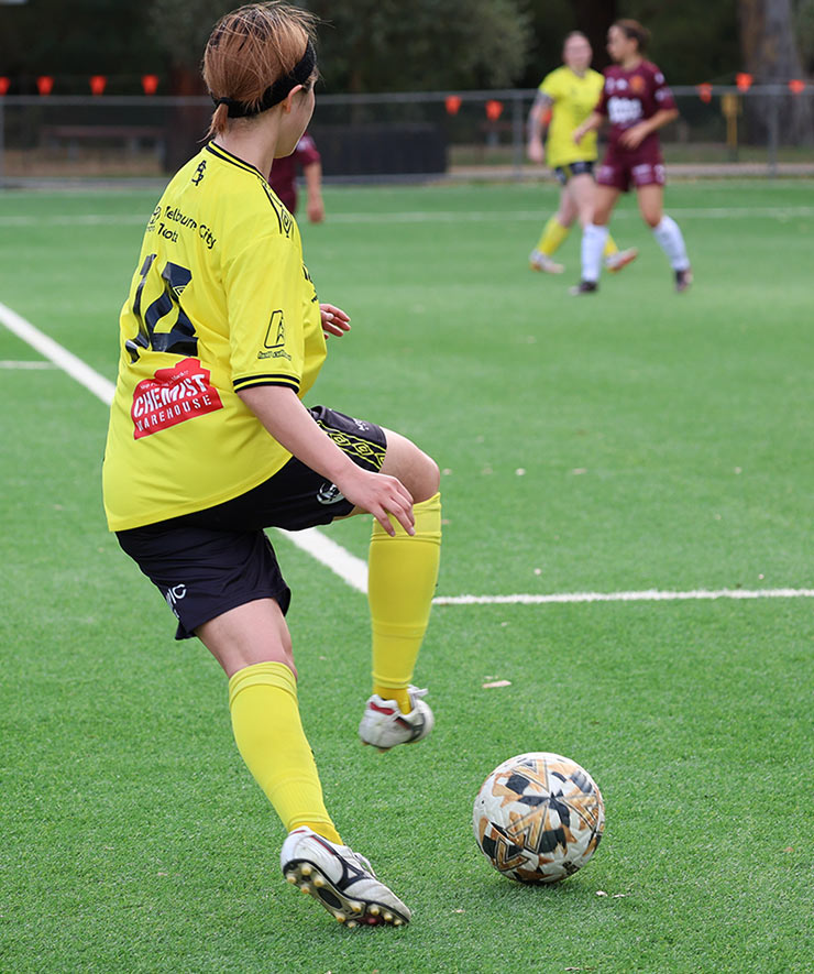 Heidelberg United FCでプレーする宮田あすか選手