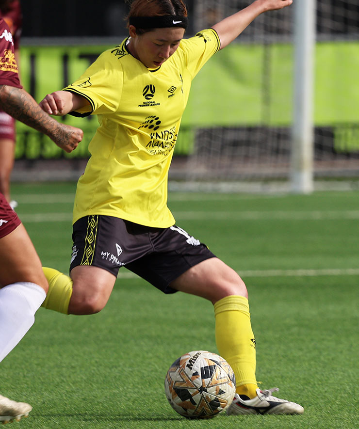 Heidelberg United FCでプレーする宮田あすか選手