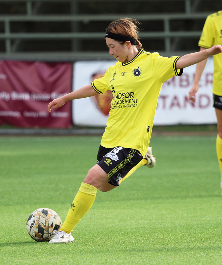 Heidelberg United FCでプレーする宮田あすか選手