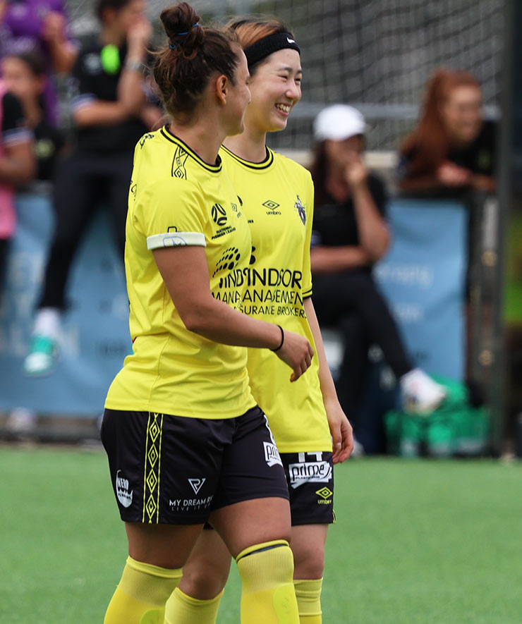 Heidelberg United FCでプレーする宮田あすか選手