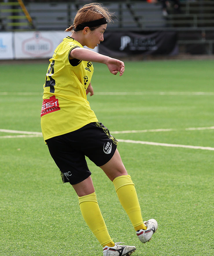 Heidelberg United FCでプレーする宮田あすか選手