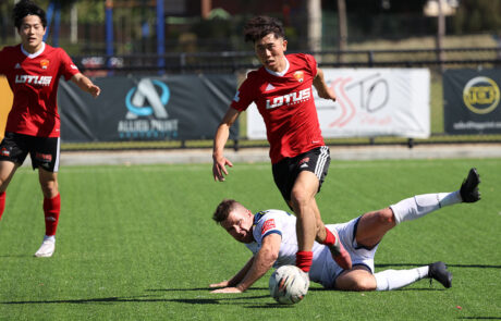 Lalor United Sloga FCでプレーする新倉拓歩選手