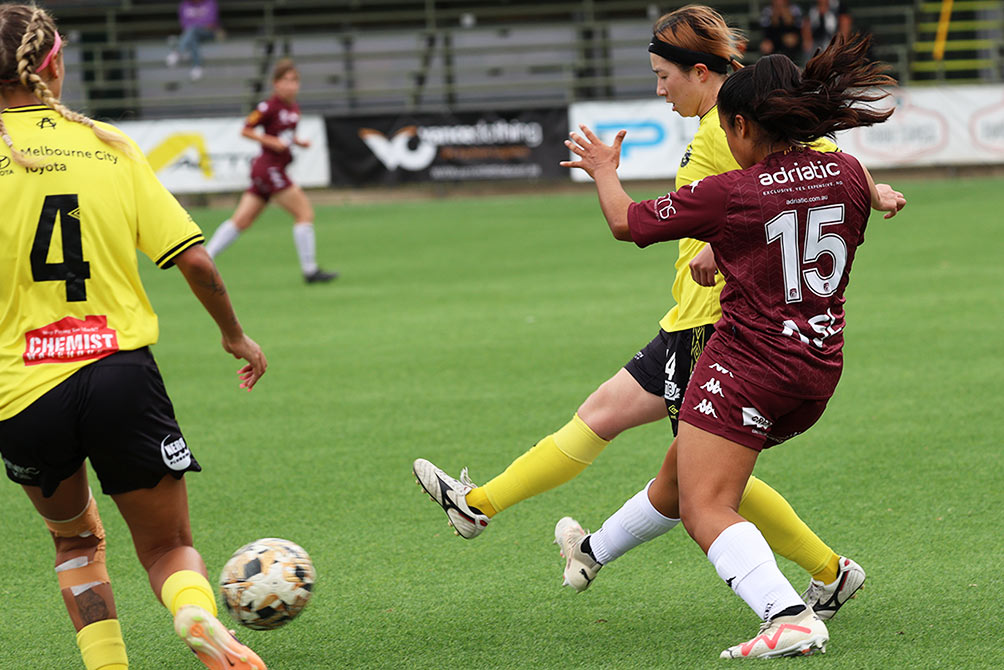 Heidelberg United FCでプレーする宮田あすか選手