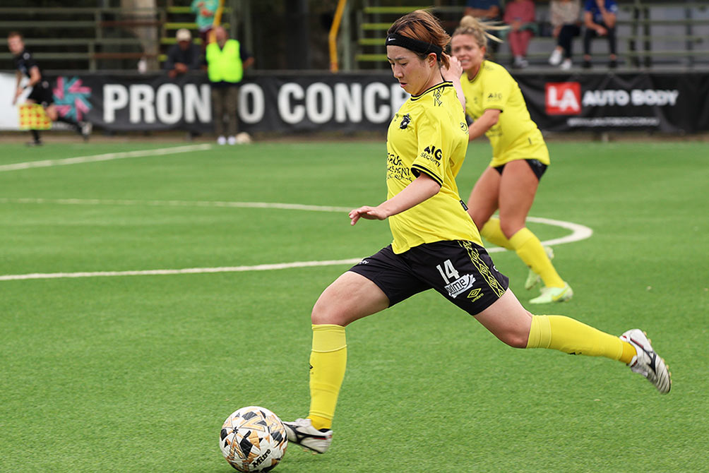 Heidelberg United FCでプレーする宮田あすか選手