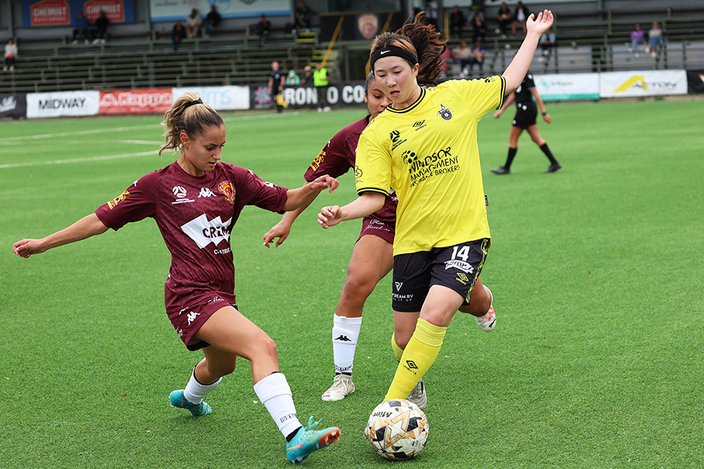 Heidelberg United FCでプレーする宮田あすか選手