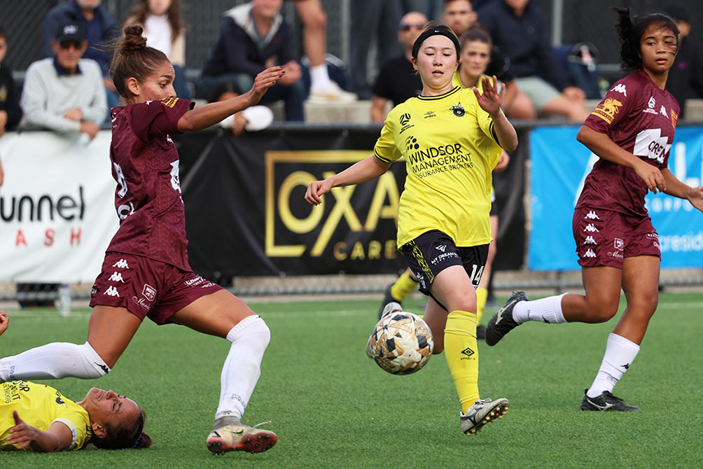 Heidelberg United FCでプレーする宮田あすか選手