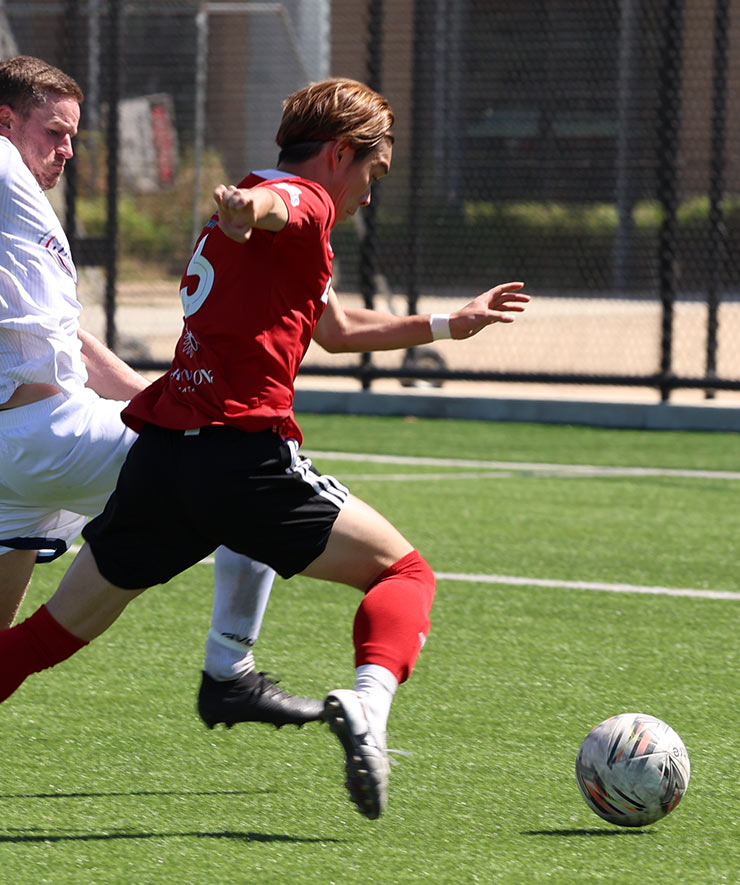 Lalor United Sloga FCでプレーする江草舜辰選手