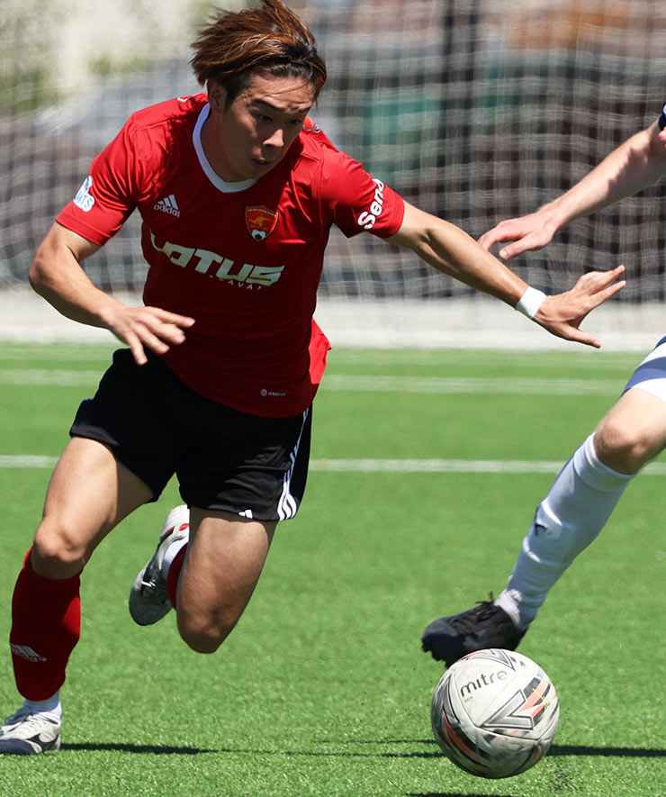 Lalor United Sloga FCでプレーする江草舜辰選手