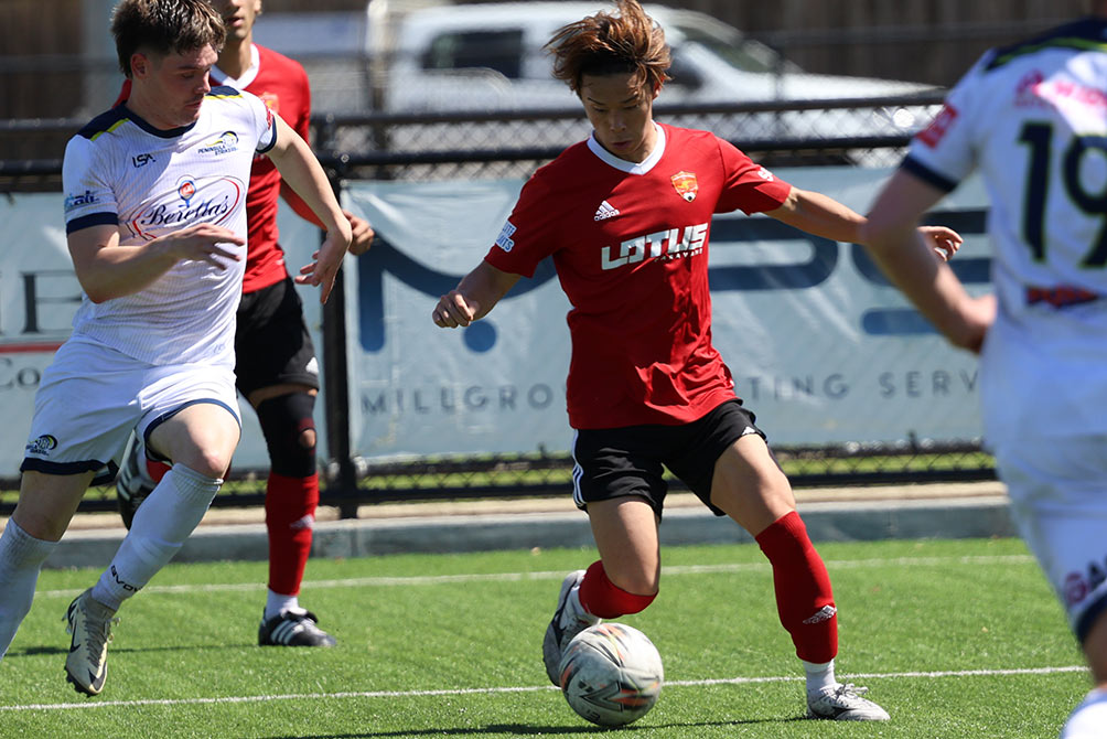 Lalor United Sloga FCでプレーする江草舜辰選手