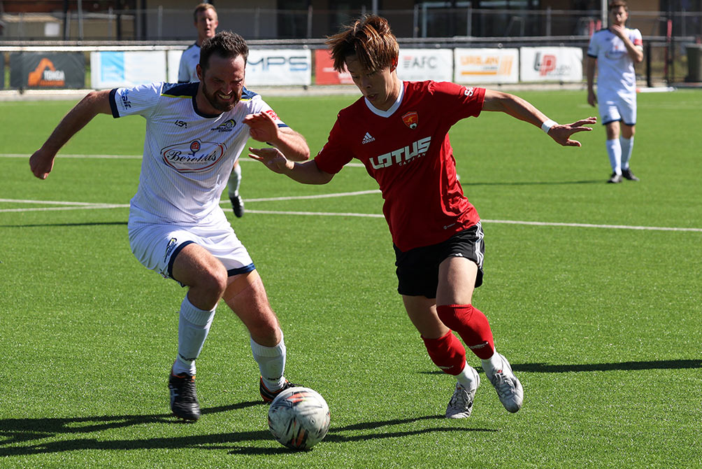 Lalor United Sloga FCでプレーする江草舜辰選手