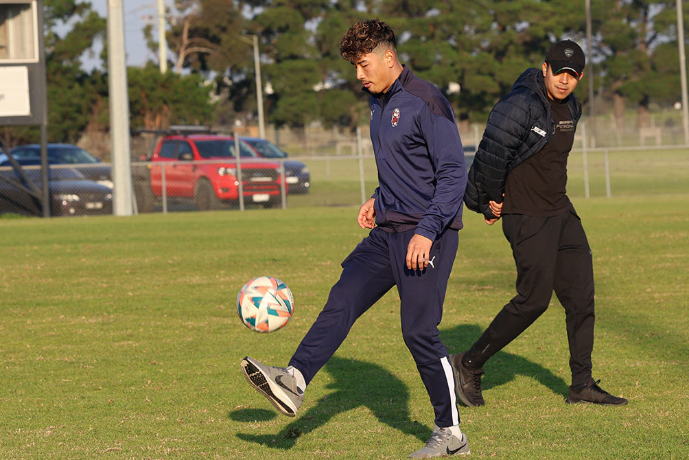 Banyule City SCでプレーする伊藤拓夢選手