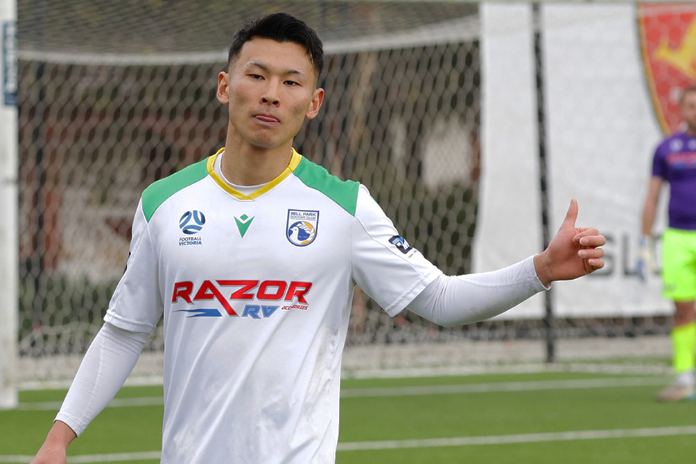 Mill Park SCでプレーする藤波堅也選手インタビュー
